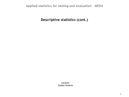 STAT02 - Descriptive statistics (cont.)
