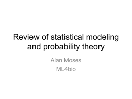 StatMod - Alan Moses