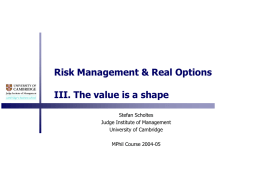 III-ValueAsShape - University of Cambridge