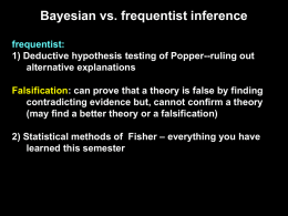 ntroduction to Bayesian Statistics