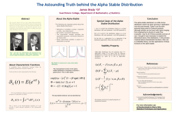The Astounding Truth behind the Alpha Stable Distribution