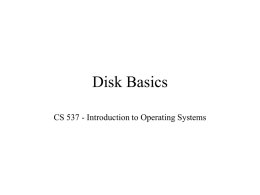 DiskBasics