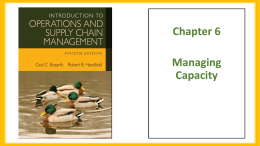 Capacity Factors that Affect Capacity