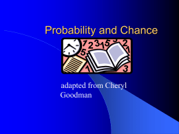 Probability - mrsmartinmath