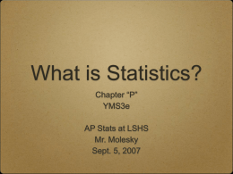 ChP.Notes - StatsMonkey.