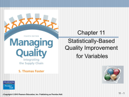 Managing Quality Integrating the Supply Chain - 4th Edition
