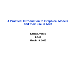 Graphical models - People.csail.mit.edu