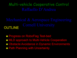 Multivehicle Cooperative Control