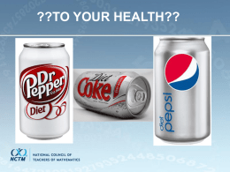 Soft Drinks and Heart Disease