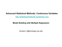 Lecture 7_Model Building with Multiple regression_Nov 3