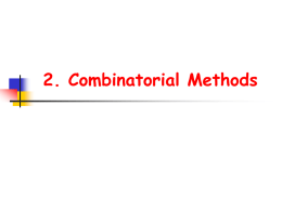 Combinations with Repetition: Distributions