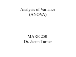Lecture 8 - Notes - for Dr. Jason P. Turner
