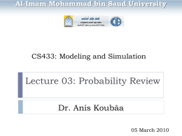 Lecture03-Probability Review