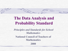 chapter 16. data analysis, statistics, and probability