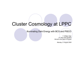 DoE LPPC 2006 - PISCO: Parallel Imager for Southern