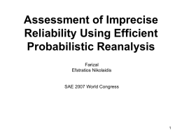 Monte-Carlo Simulation Approach for Estimation of Imprecise