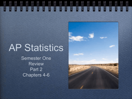 Ch. 4-6 PowerPoint Review