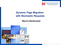 Dynamic Page Migration