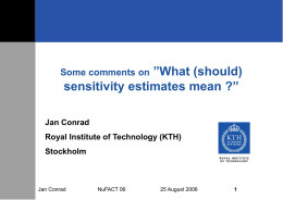 (Should) Sensitivity Estimates Mean?
