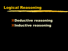 reasoning in psych