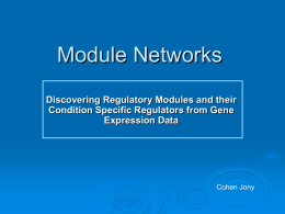 Module Networks