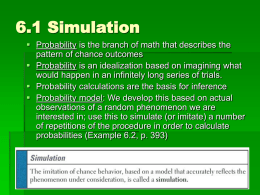 Probability model