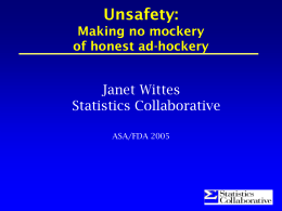 Unsafety: Making no mockery of honest ad