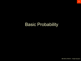 Basic concept of Probability (www.bzupages.com)