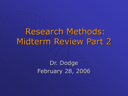 Mid-Term Review #2