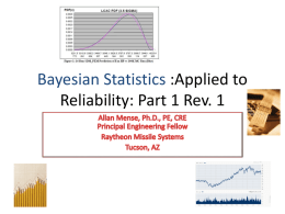 Bayes Scorpion Example - Statistical Design Methods