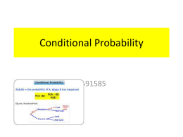 Revision Conditional Probability Power point