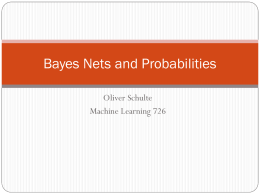 Directed Graphical Models: Bayes Nets and