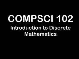 Lecture 11 - Duke Computer Science