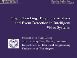 tracking - University of Washington