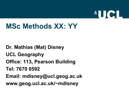 nm_bayes_miscx - UCL Department of Geography