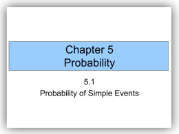 Probability - MAthMakesSense2