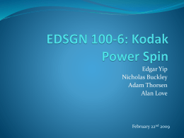 EDSGN 100-6: Kodak Cameras