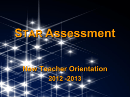 STAR Assessment - Marlboro Central School District