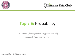 RZC-Chp6-Probabilityx (Slides)