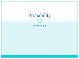 Probability - mslockwoodmath