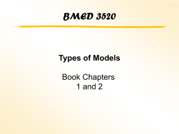 Lecture 02 - Types of Modelsx - Home | CISB-ECN