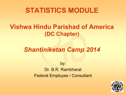 The Dice Game - Vishwa Hindu Parishad of America