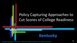 2015 NCSA presentation KY cut scores finalx