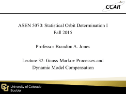 Lecture 32 - University of Colorado Boulder