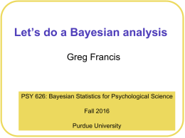 PPT slides for 15 September - Psychological Sciences
