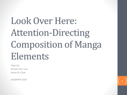 Look Over Here: Attention-Directing Composition of Manga Elements