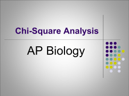 Chi Square PPT