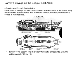 Darwin`s Voyage on the Beagle