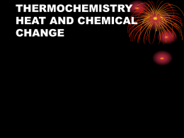 Thermochemistry ppt