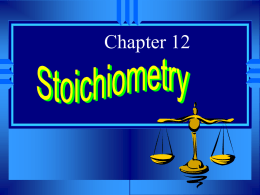 Stoichiometry PP